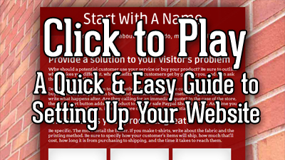 ecommerce website design screenshot